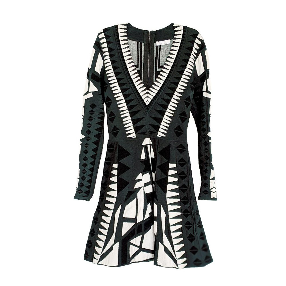 Parker V Neck Skater Dress